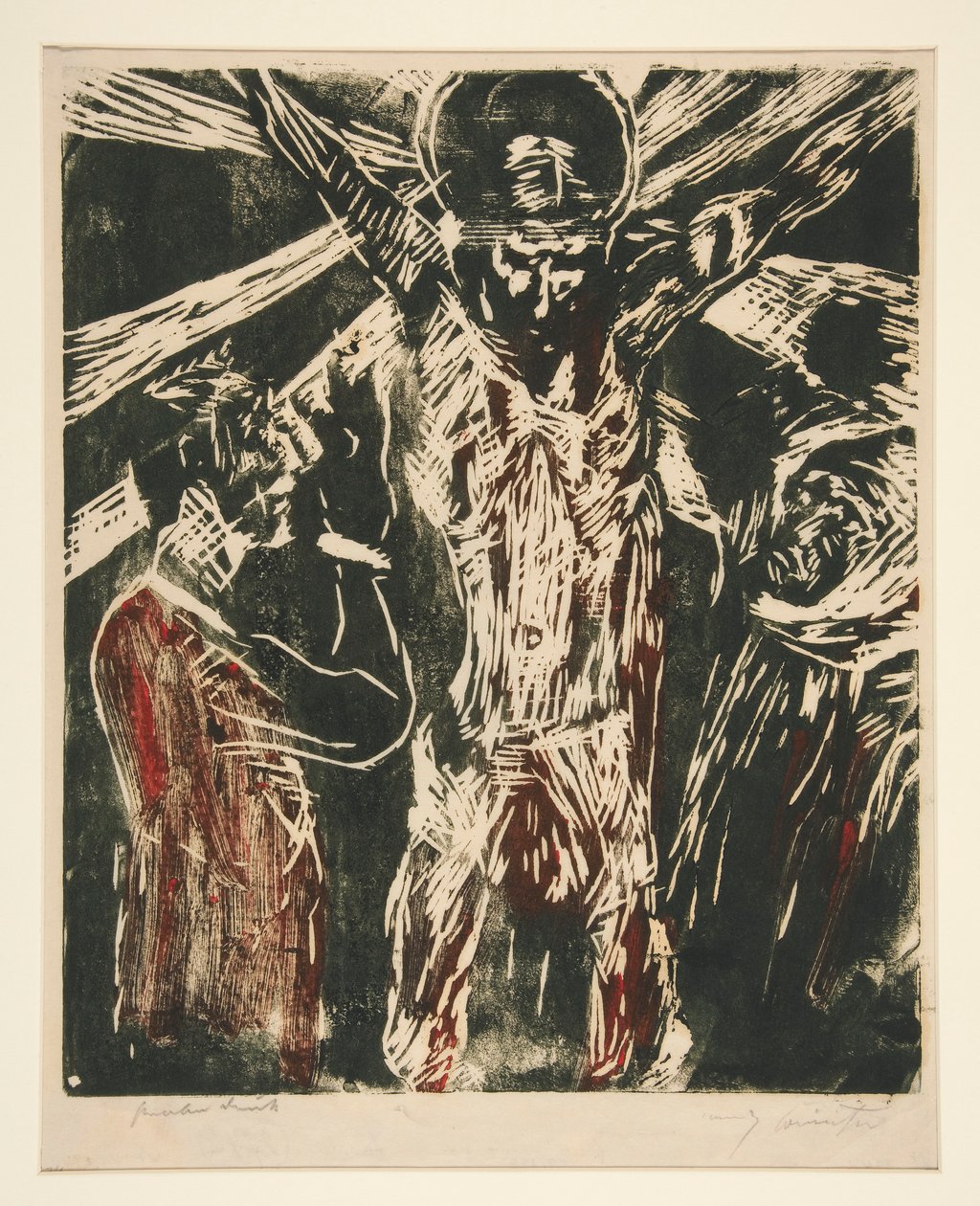 十字架上的基督 作者 洛维斯·科林斯（Lovis Corinth）