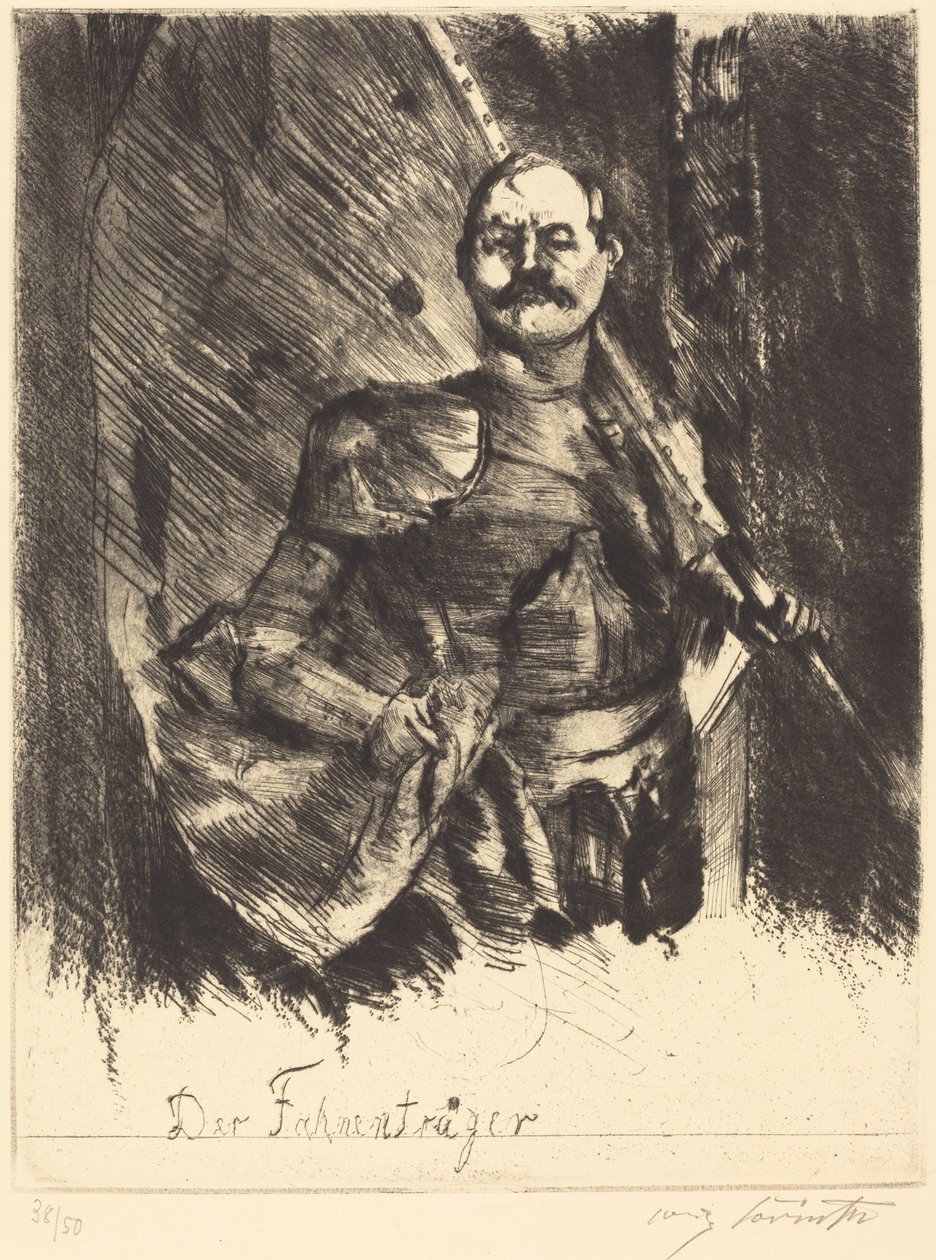 标准承载者（The Standard Bearer） 作者 洛维斯·科林斯（Lovis Corinth）