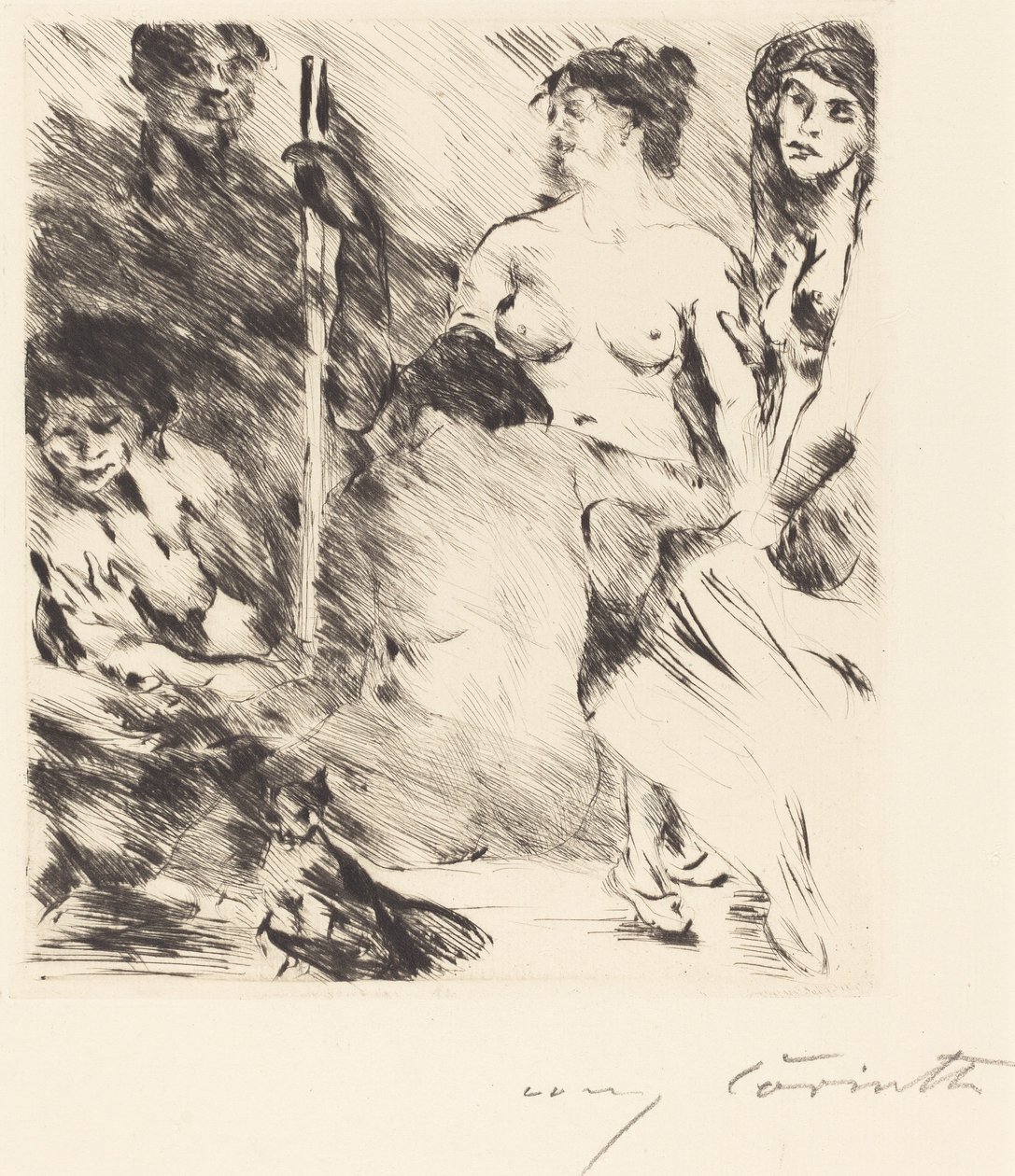 后宫 后宫》，1914年。 作者 洛维斯·科林斯（Lovis Corinth）