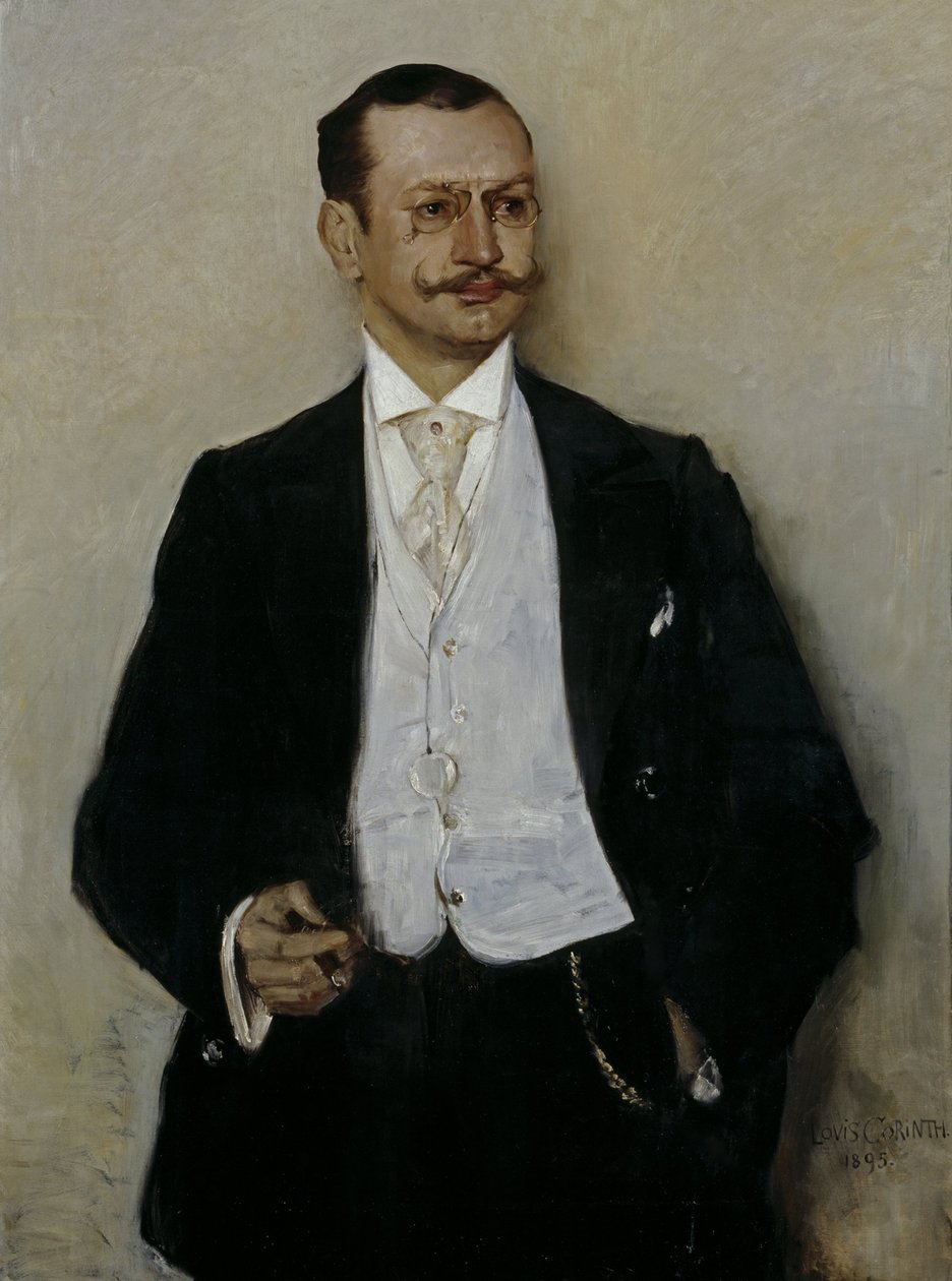 画家卡尔-斯特拉斯曼 作者 洛维斯·科林斯（Lovis Corinth）
