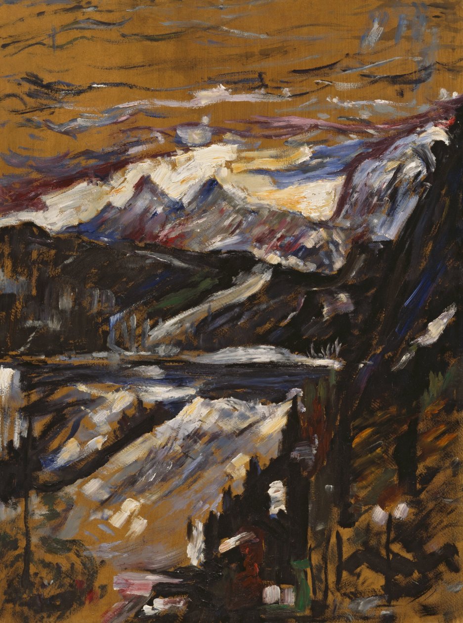 瓦尔琴湖 作者 洛维斯·科林斯（Lovis Corinth）