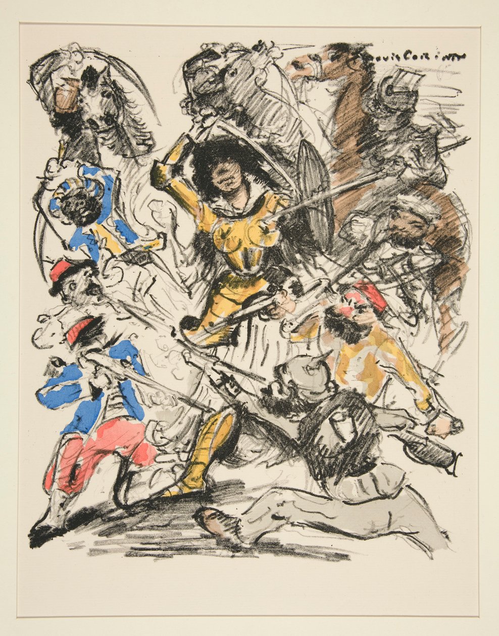 奥尔良的少女》（Die Jungfrau von Orleans） 作者 洛维斯·科林斯（Lovis Corinth）