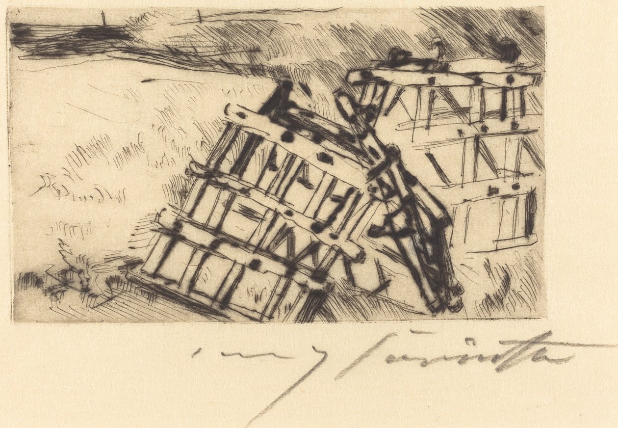 Egge Harrow, 1916. 作者 洛维斯·科林斯（Lovis Corinth）