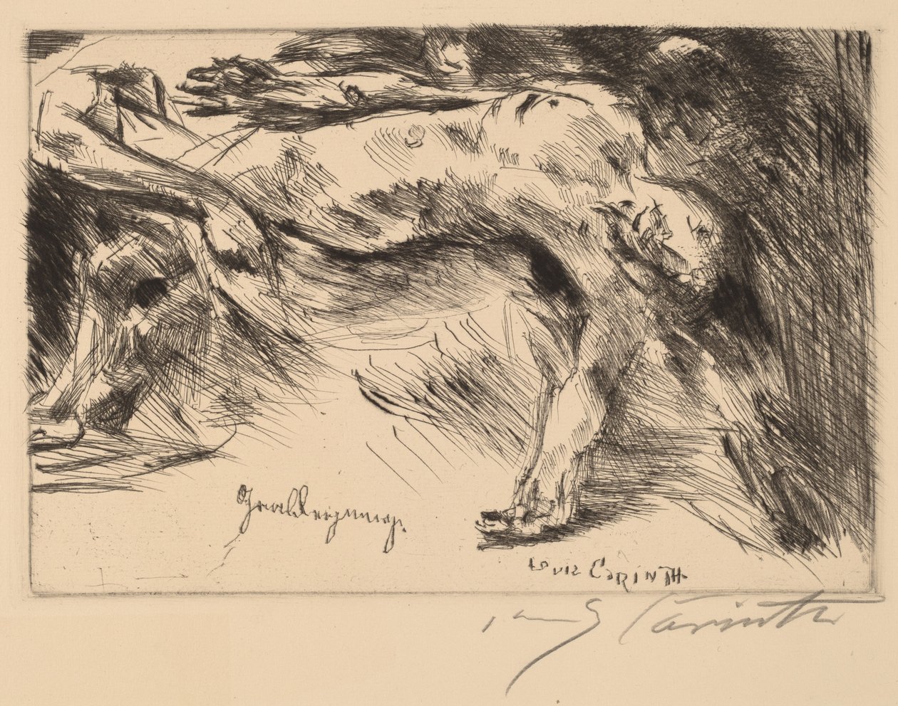 埋葬 作者 洛维斯·科林斯（Lovis Corinth）