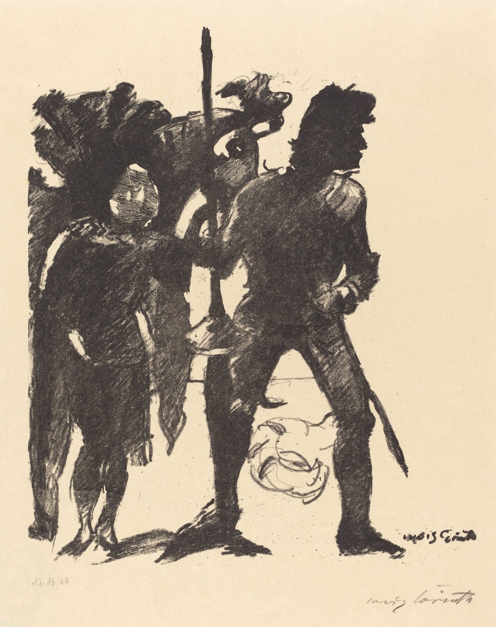Goetz von Berlichingen 作者 洛维斯·科林斯（Lovis Corinth）