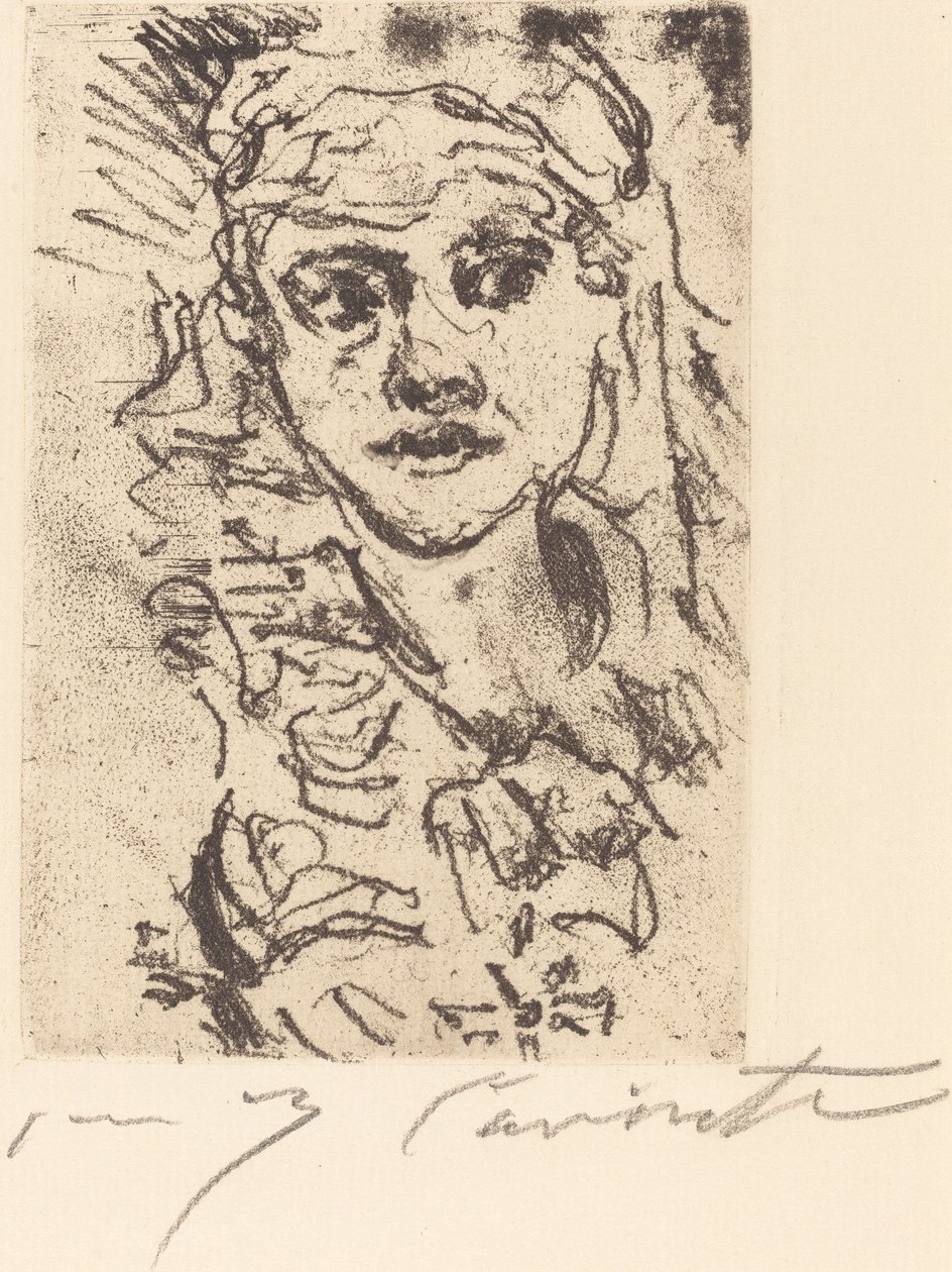 Henny Porten, 1923年。 作者 洛维斯·科林斯（Lovis Corinth）