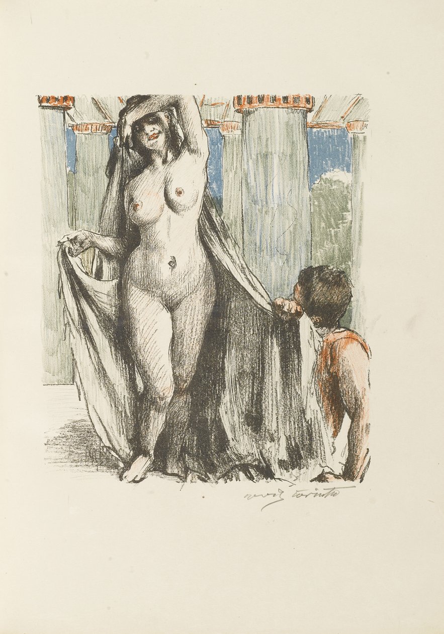 1911年《歌曲之歌》插图 作者 洛维斯·科林斯（Lovis Corinth）