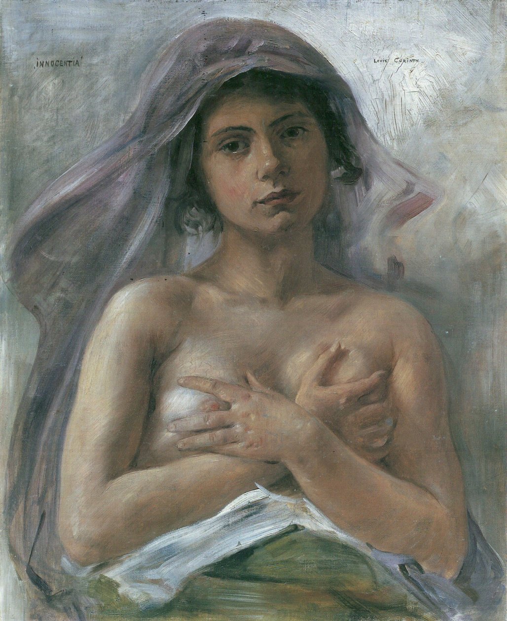 天真无邪，1890年的清白 作者 洛维斯·科林斯（Lovis Corinth）