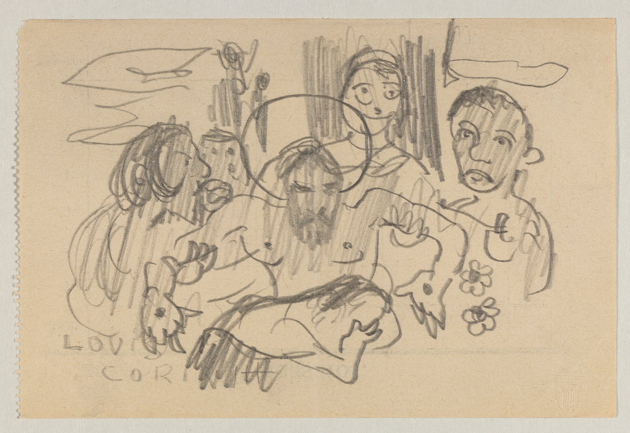 洛维斯-科林斯和卡尔-斯特拉斯曼 作者 洛维斯·科林斯（Lovis Corinth）