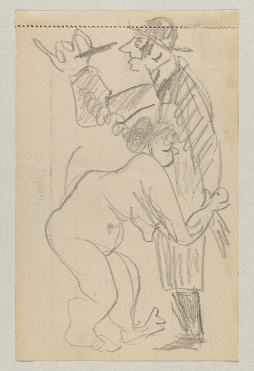 洛维斯-科林斯和卡尔-斯特拉斯曼 作者 洛维斯·科林斯（Lovis Corinth）