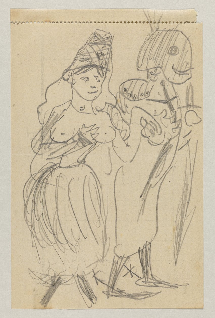 洛维斯-科林斯和卡尔-斯特拉斯曼 作者 洛维斯·科林斯（Lovis Corinth）