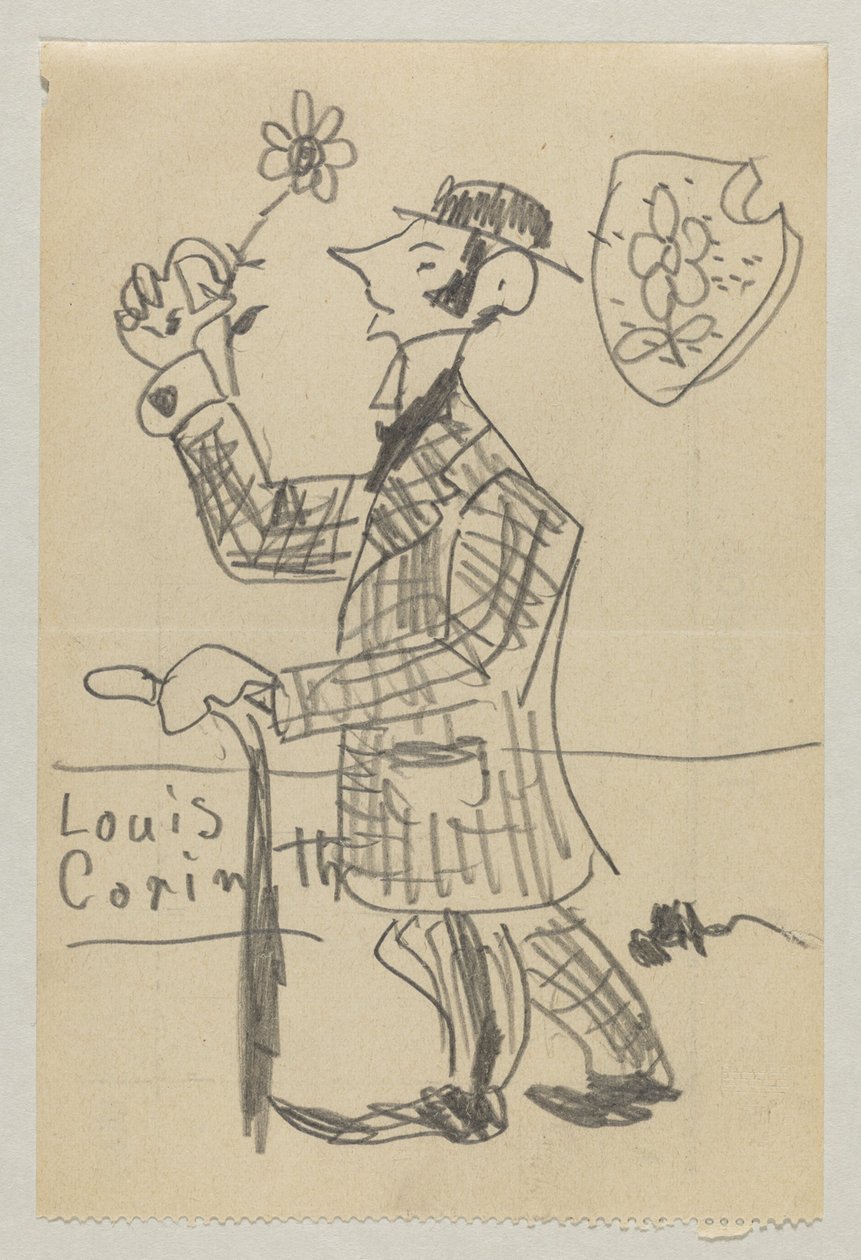 洛维斯-科林斯和卡尔-斯特拉斯曼 作者 洛维斯·科林斯（Lovis Corinth）