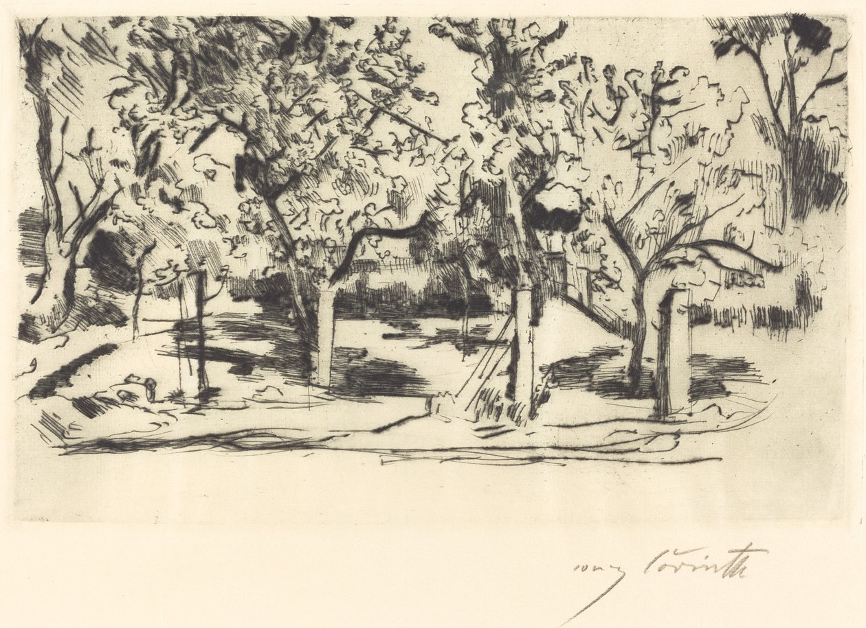 果园 (Orchard) 作者 洛维斯·科林斯（Lovis Corinth）