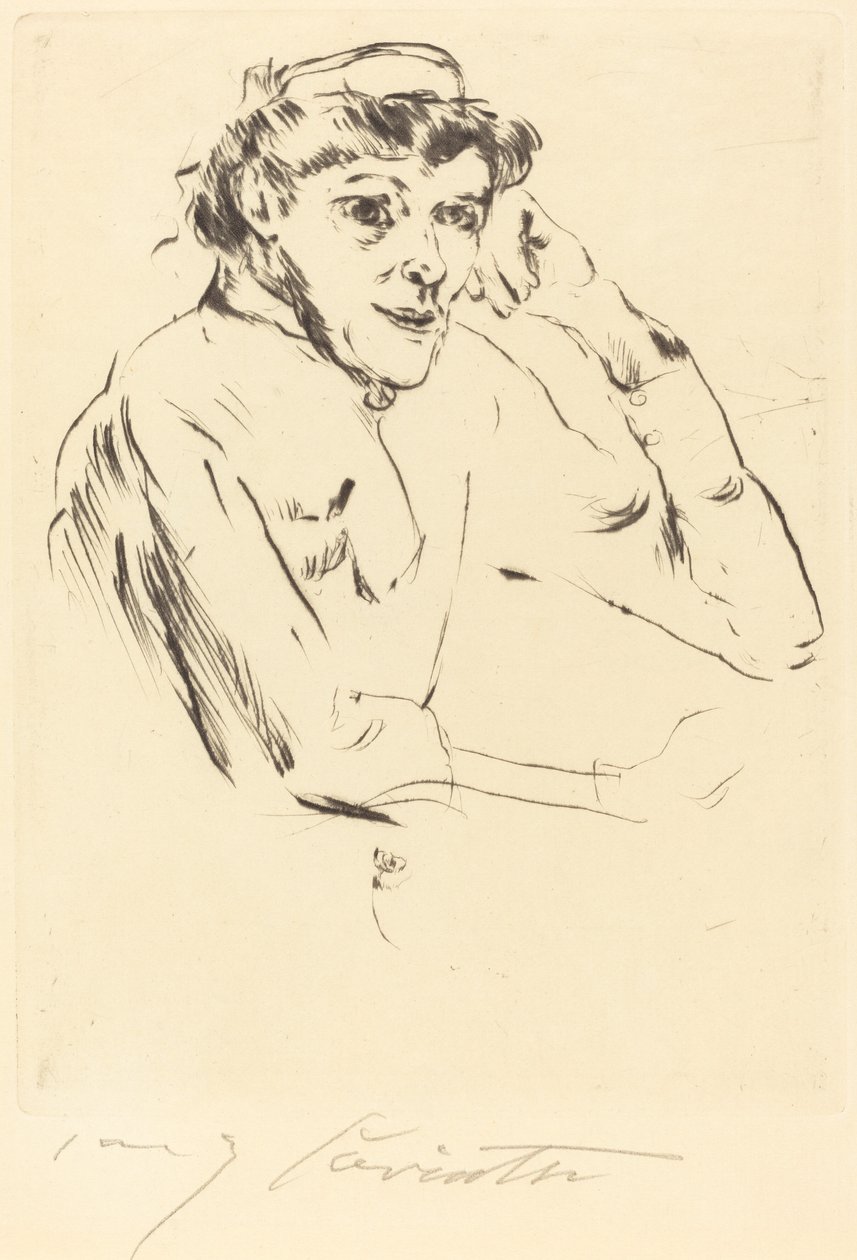 护士 作者 洛维斯·科林斯（Lovis Corinth）