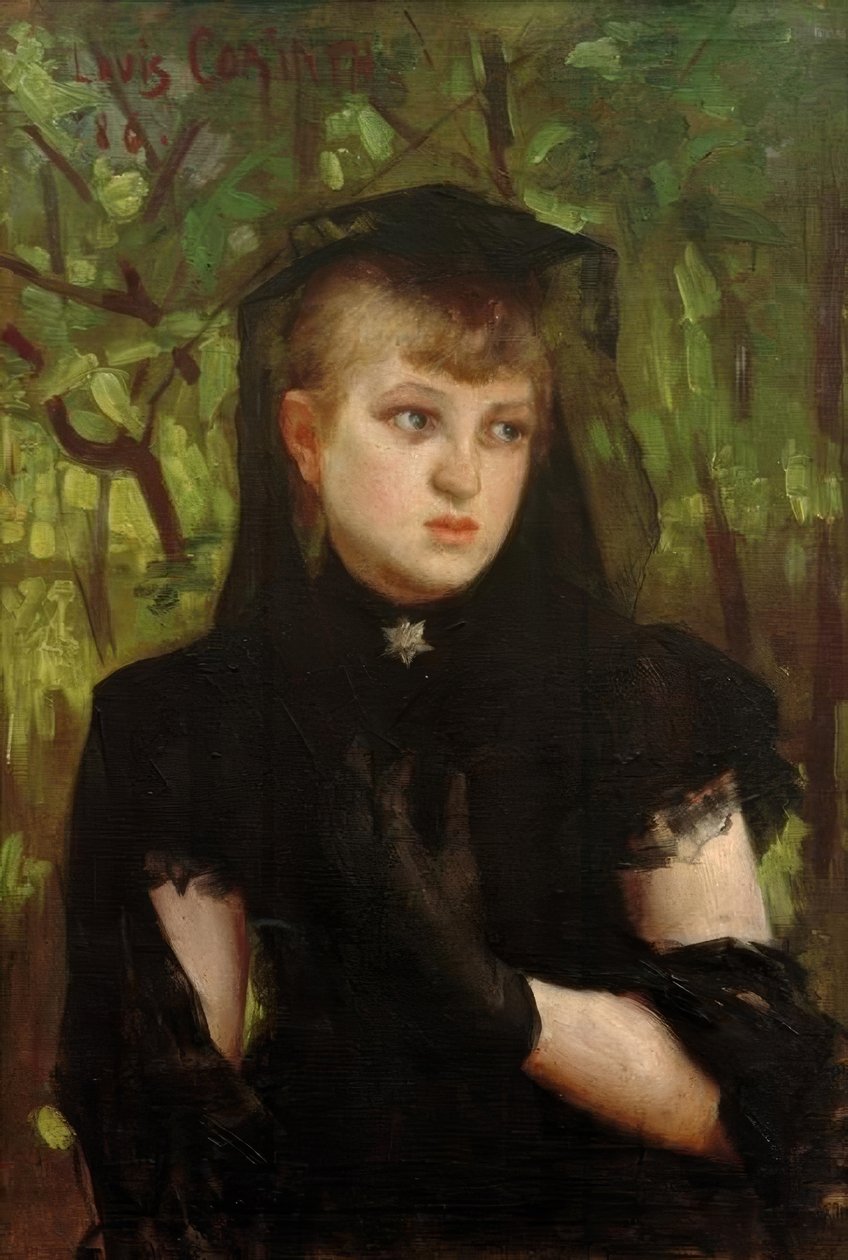 贝恩女士的肖像 作者 洛维斯·科林斯（Lovis Corinth）
