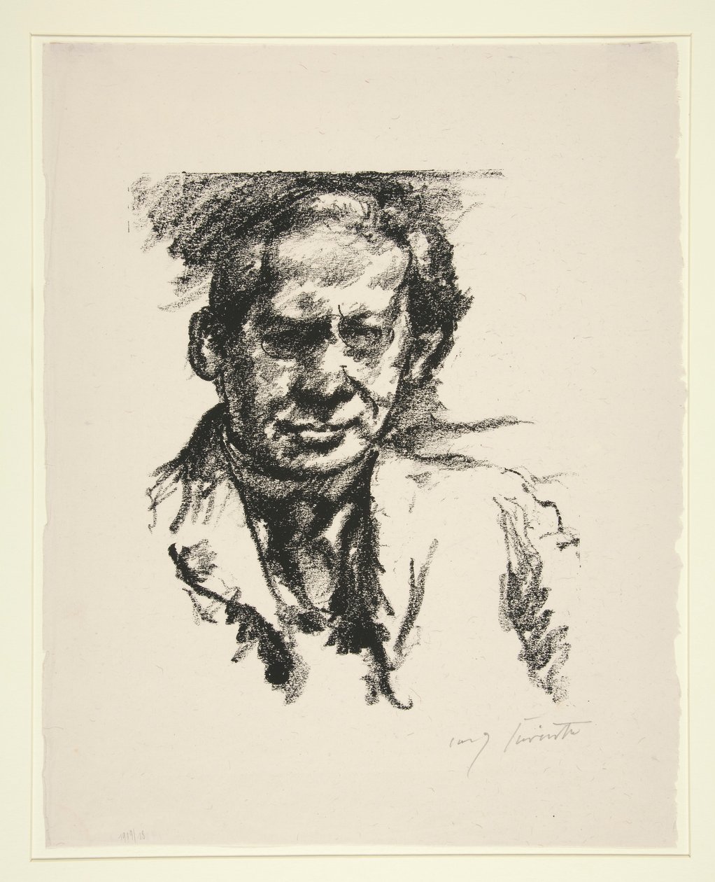 阿尔诺-霍尔茨肖像 作者 洛维斯·科林斯（Lovis Corinth）
