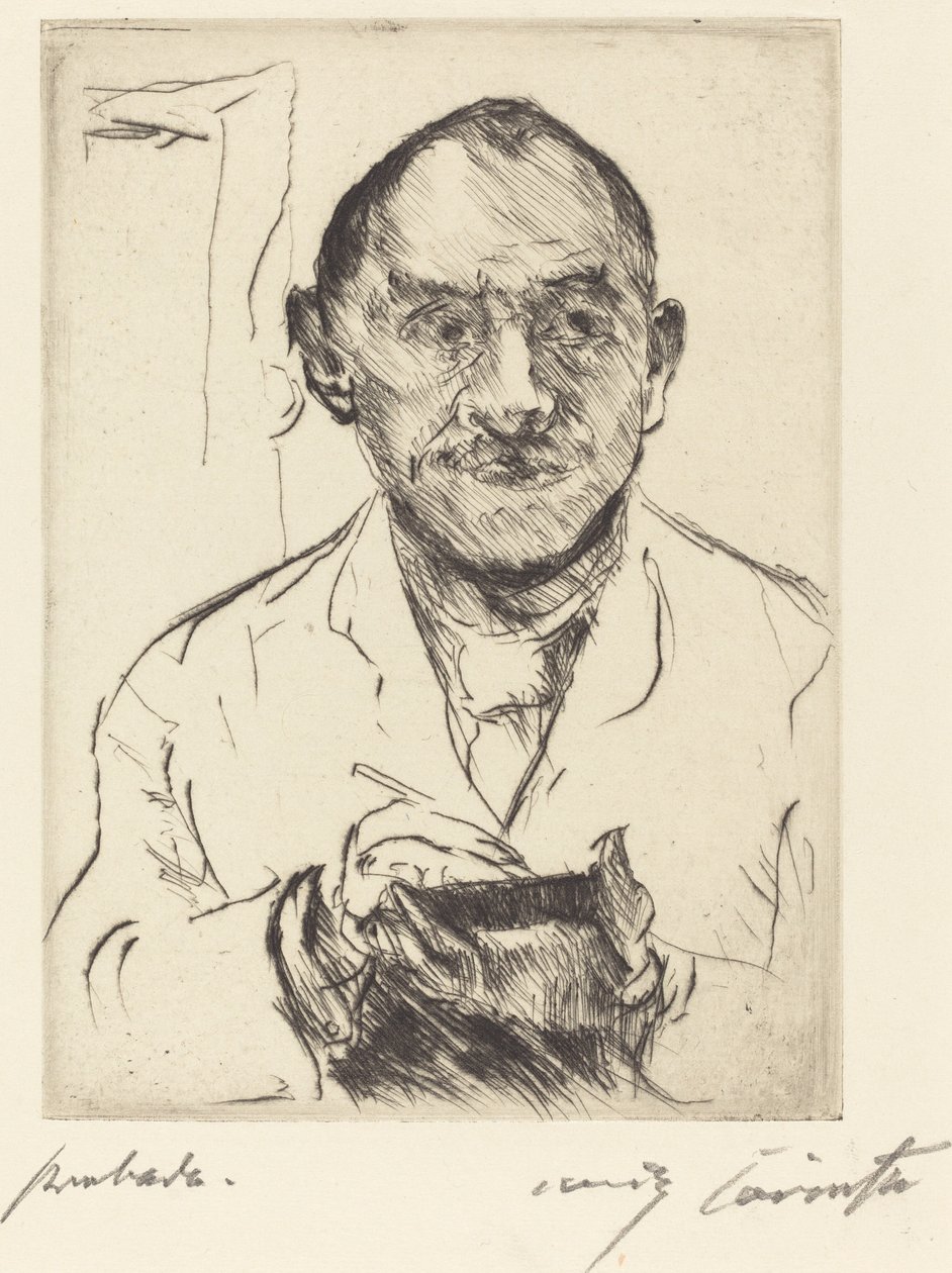 自画像 作者 洛维斯·科林斯（Lovis Corinth）