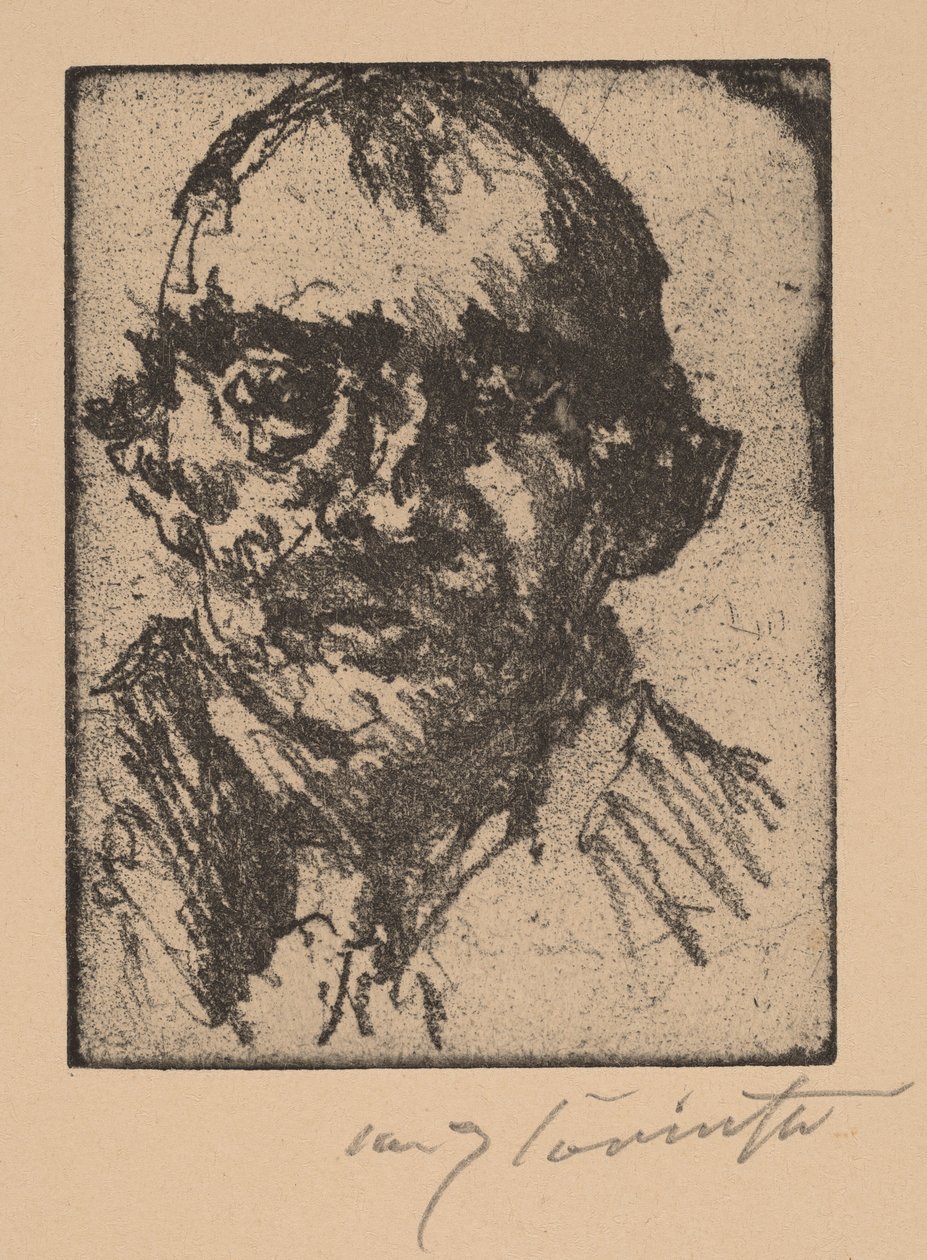 自画像 作者 洛维斯·科林斯（Lovis Corinth）
