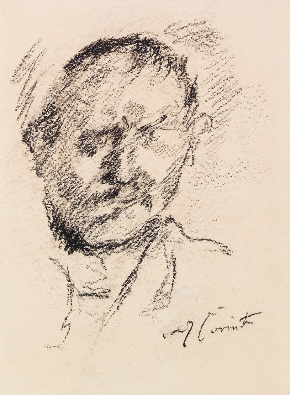 自画像c。 1925年。 作者 洛维斯·科林斯（Lovis Corinth）
