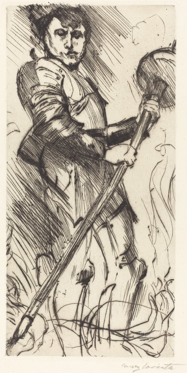 圣乔治圣乔治，1916年。 作者 洛维斯·科林斯（Lovis Corinth）