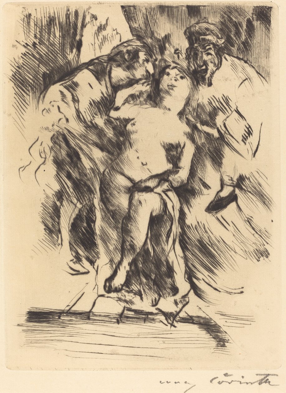 苏珊娜入浴》（Susanna im Bade）。 作者 洛维斯·科林斯（Lovis Corinth）
