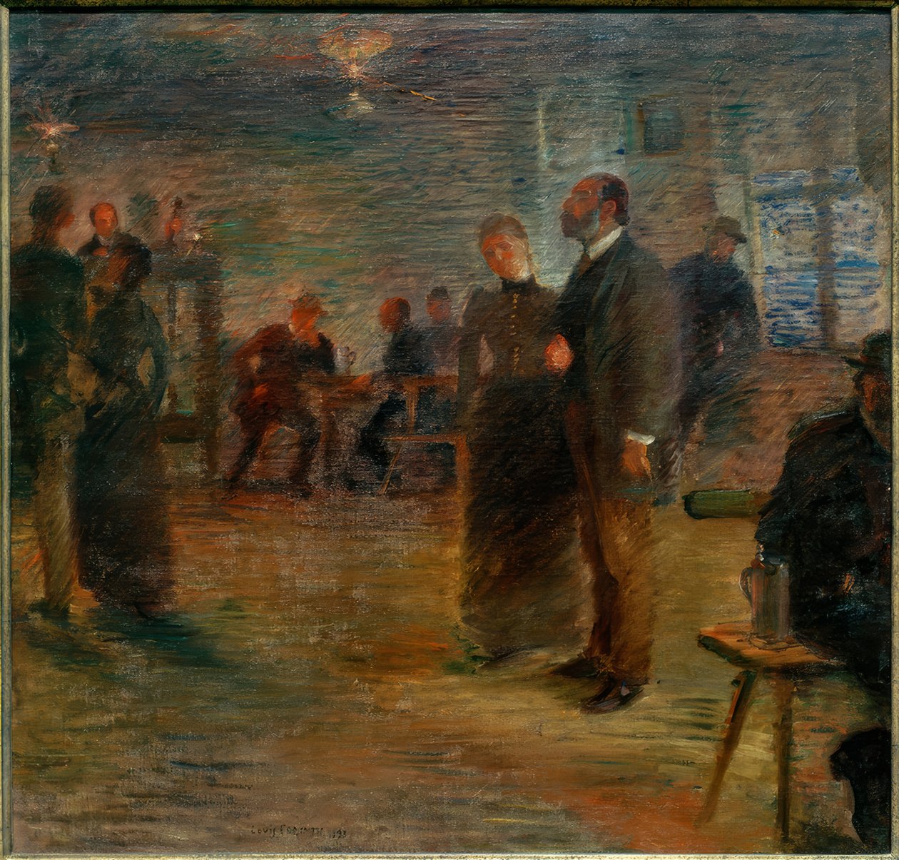 Leistikow的舞蹈表演 作者 洛维斯·科林斯（Lovis Corinth）