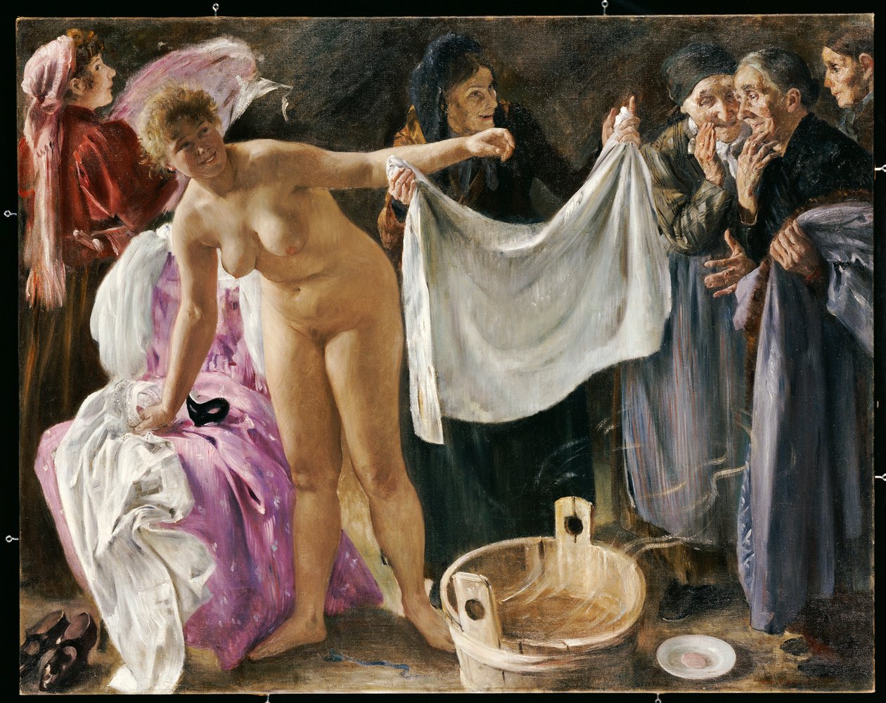 女巫，1897年 作者 洛维斯·科林斯（Lovis Corinth）