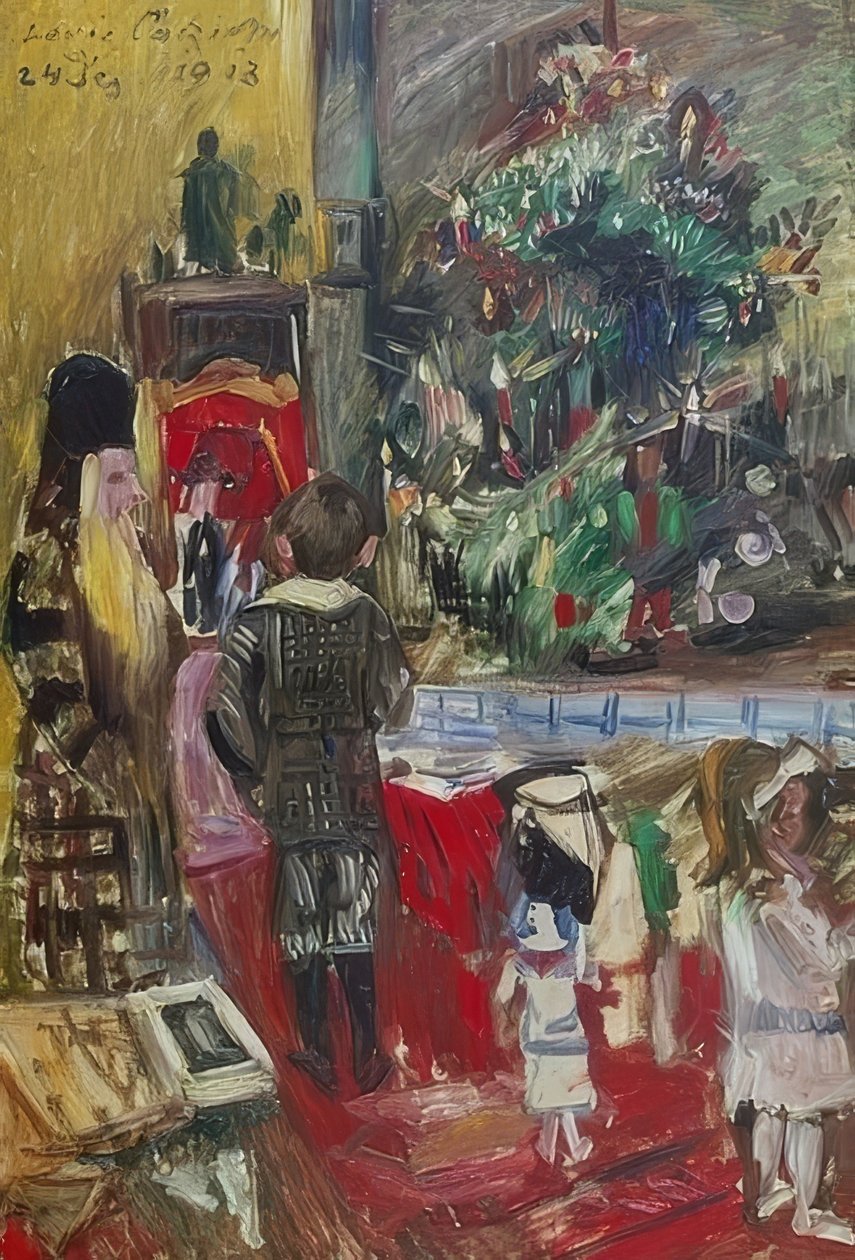 圣诞礼物。 1913年 作者 洛维斯·科林斯（Lovis Corinth）