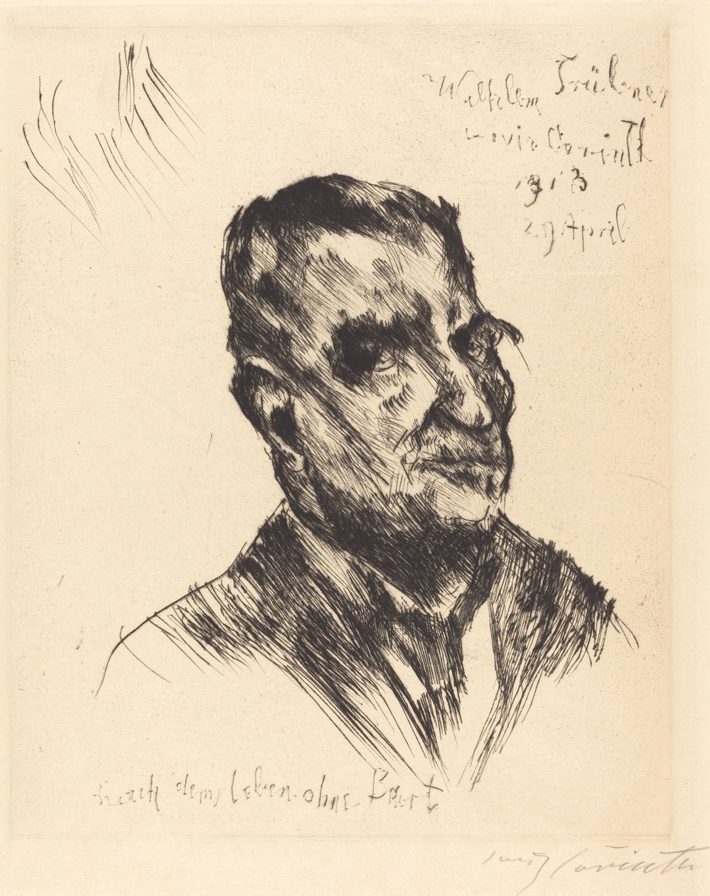 Wilhelm Trübner, 1913年。 作者 洛维斯·科林斯（Lovis Corinth）