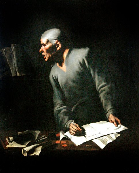 一位哲学家，c.1650 作者 卢卡·乔丹奴（Luca Giordano）