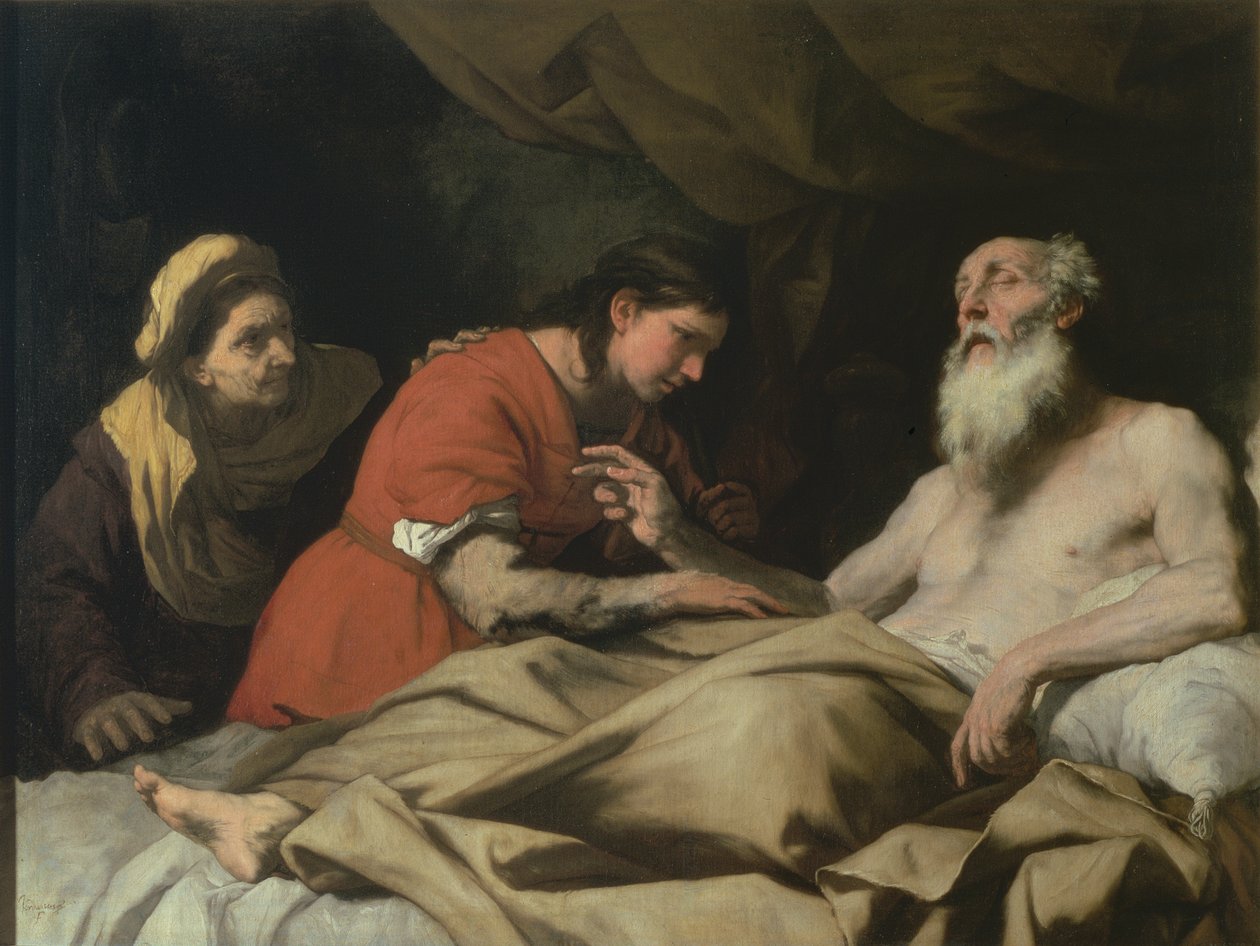 伊萨克祝福雅各布 作者 卢卡·乔丹奴（Luca Giordano）