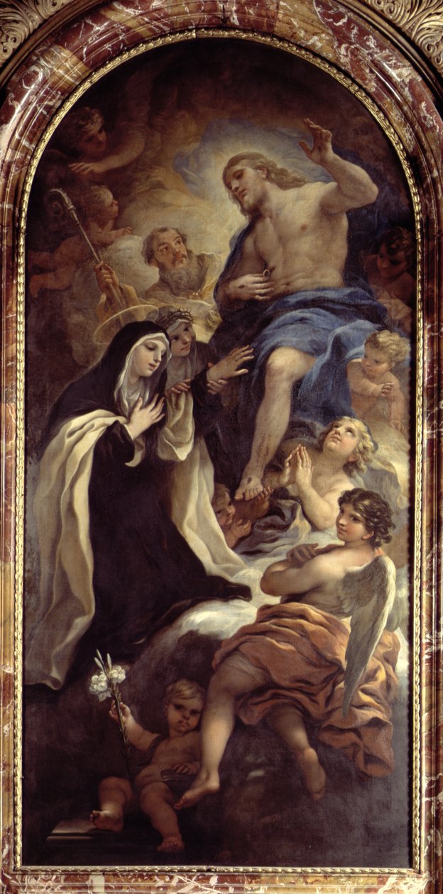 帕齐的圣玛丽抹大拉（1566-1607） 作者 卢卡·乔丹奴（Luca Giordano）
