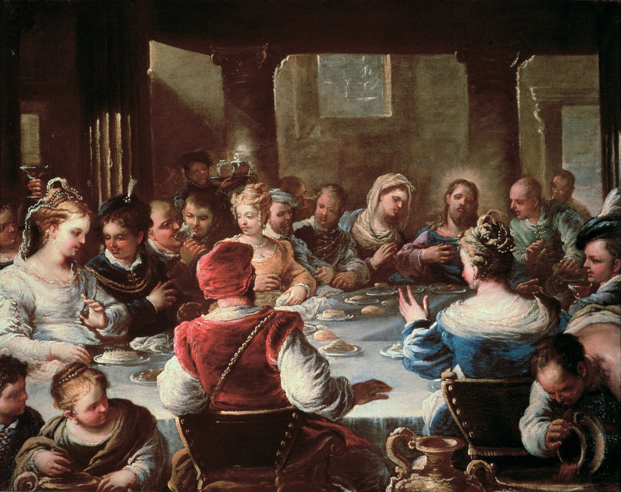 卡纳的婚姻 作者 卢卡·乔丹奴（Luca Giordano）