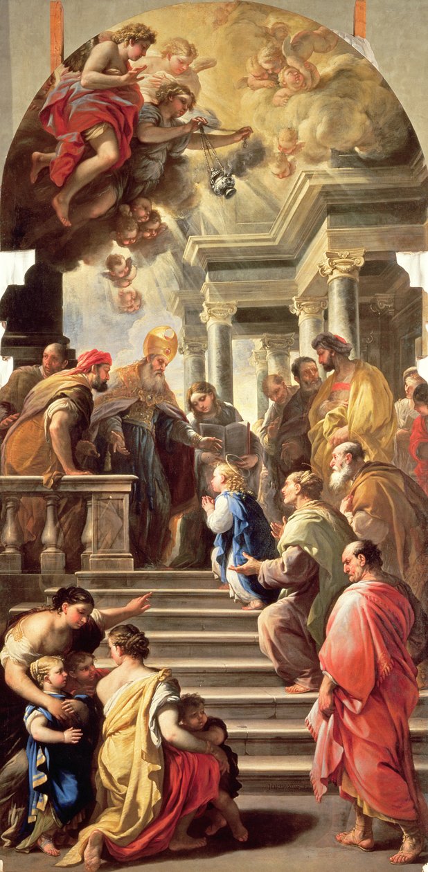 圣殿处女的介绍 作者 卢卡·乔丹奴（Luca Giordano）