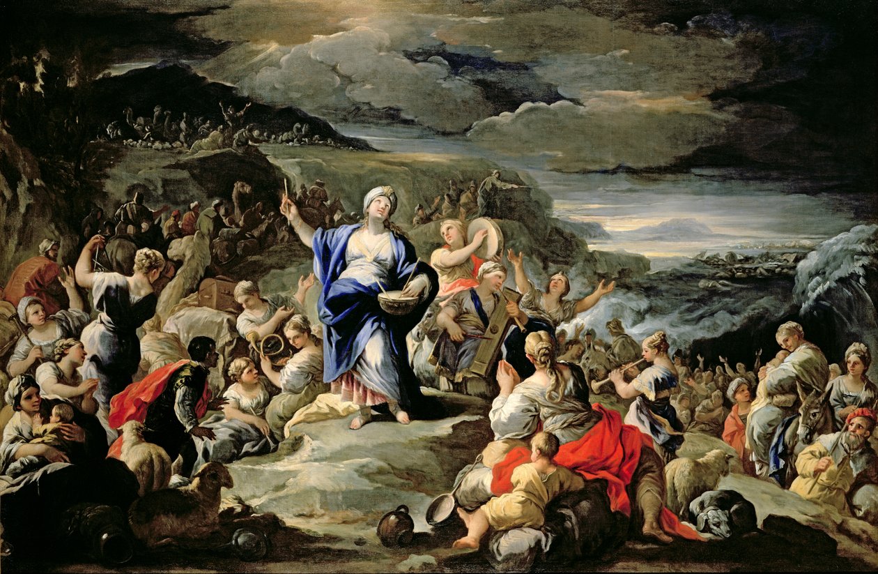 米里亚姆之歌 作者 卢卡·乔丹奴（Luca Giordano）