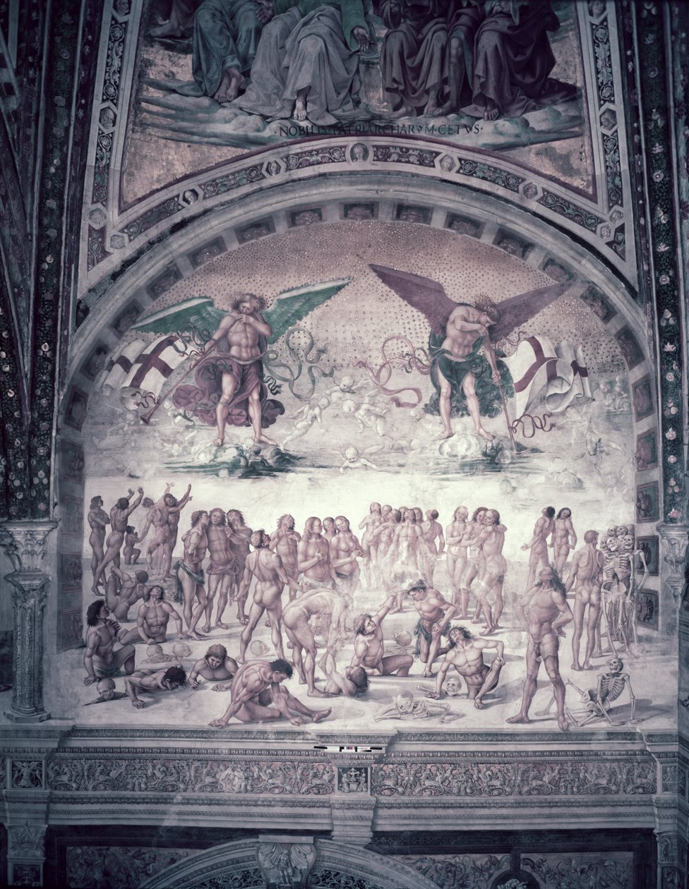 最后的审判，身体的复活，1499-1502 作者 卢卡·西诺雷利（Luca Signorelli）