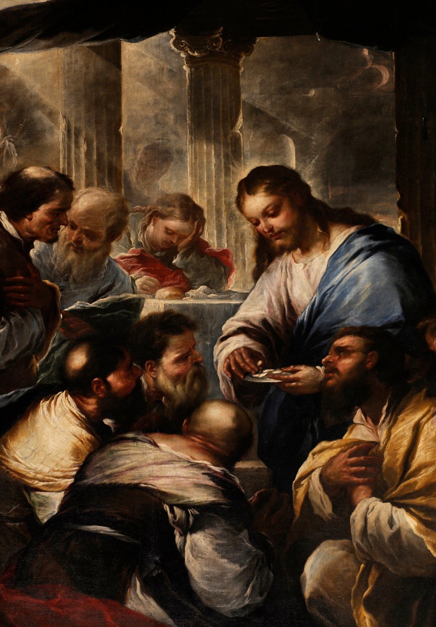 使徒的共融 作者 卢卡·乔丹奴（Luca Giordano）