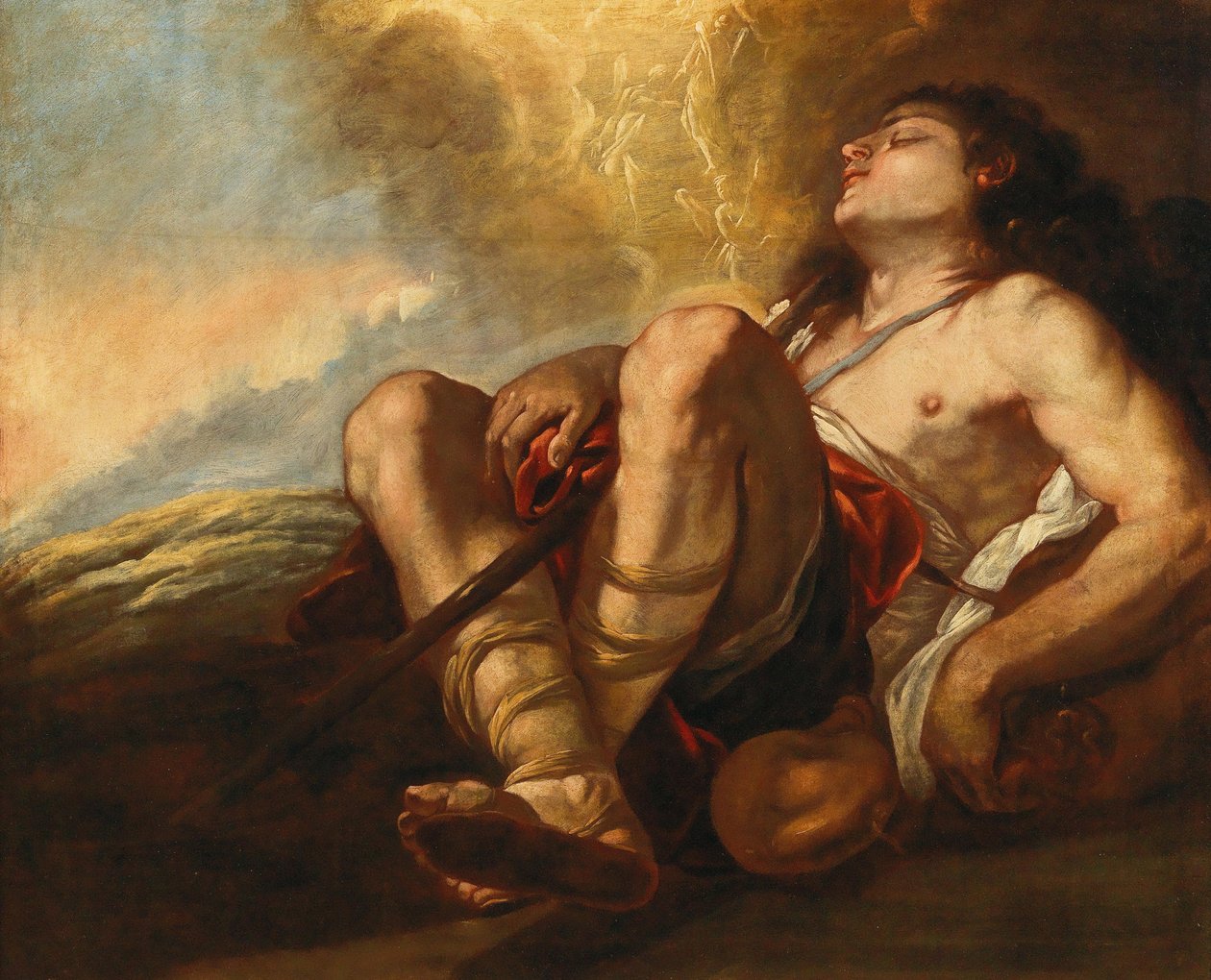雅各布的梦，1650年代初。 作者 卢卡·乔丹奴（Luca Giordano）