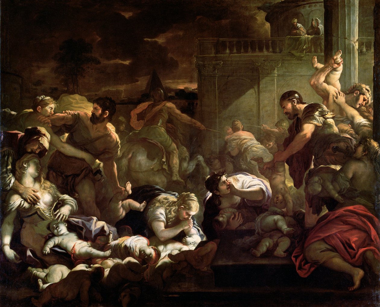 屠杀无辜者 作者 卢卡·乔丹奴（Luca Giordano）