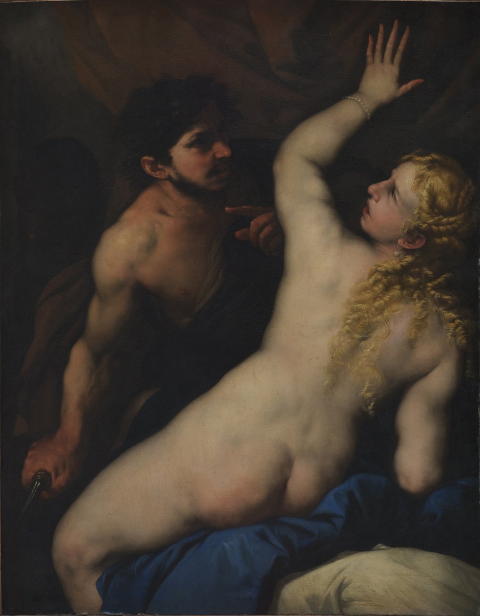 塔奎和卢克丽霞 作者 卢卡·乔丹奴（Luca Giordano）