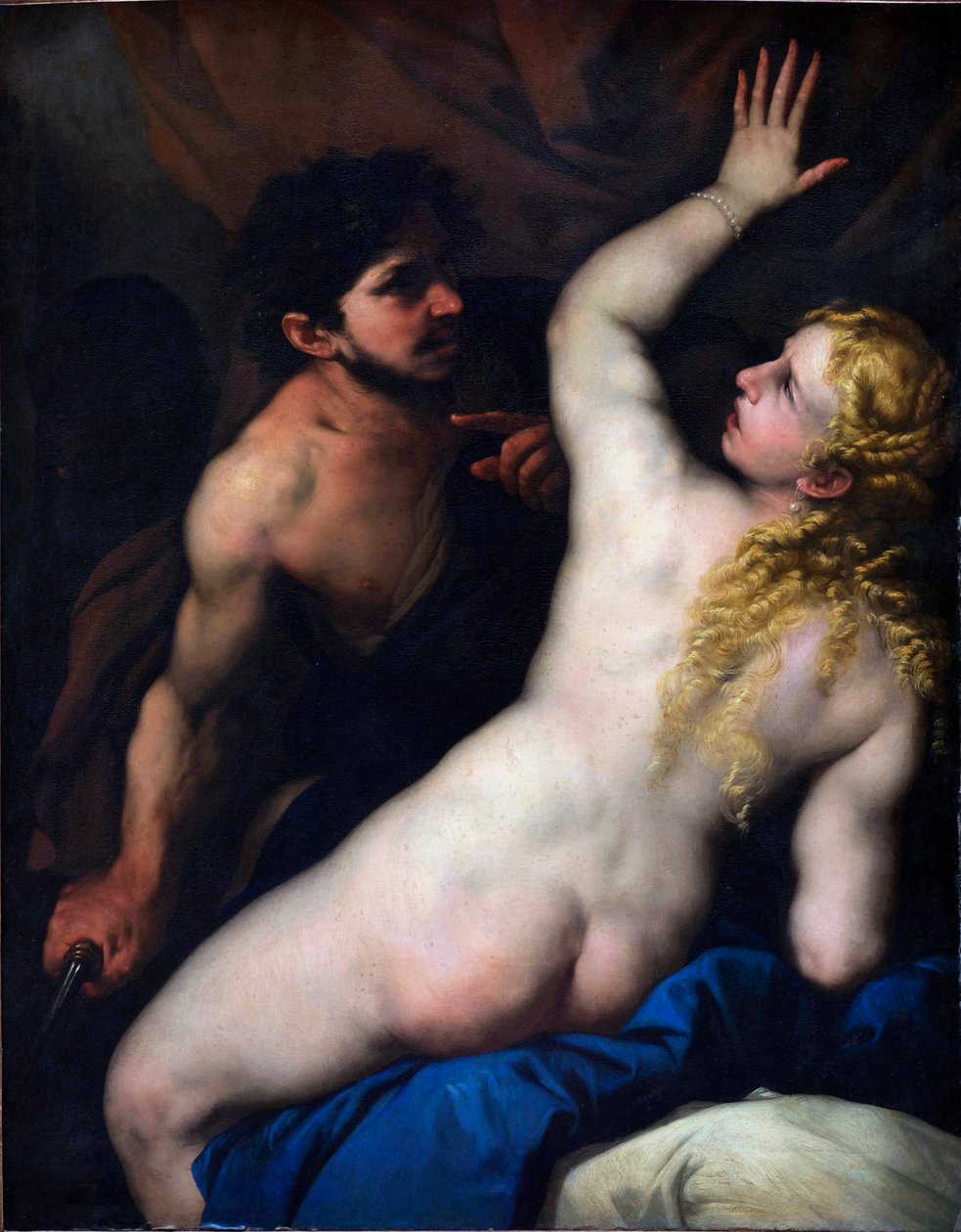 塔基努斯和卢克丽霞 作者 卢卡·乔丹奴（Luca Giordano）