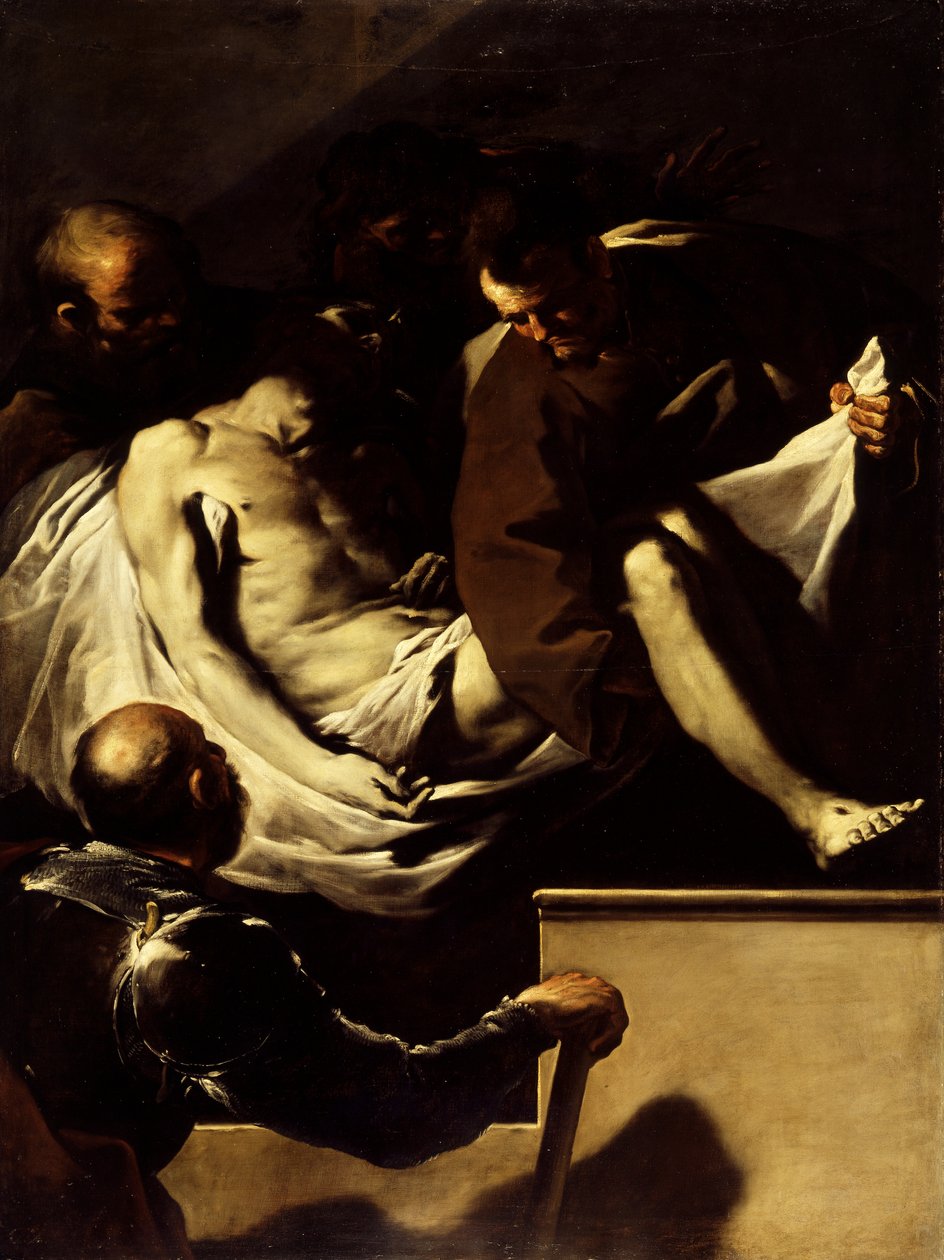 基督的葬礼，c.1659-60 作者 卢卡·乔丹奴（Luca Giordano）