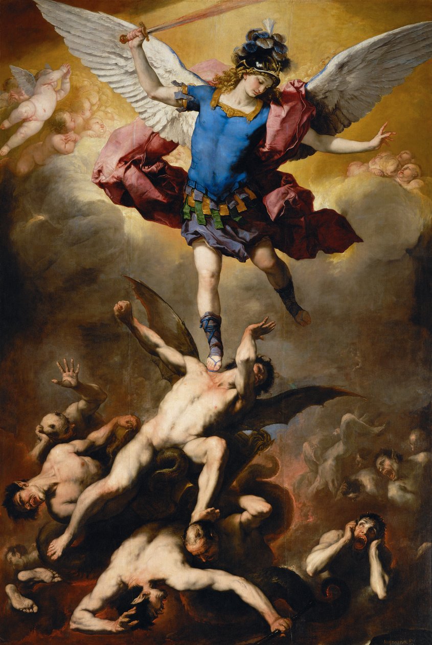 反叛天使的陨落 作者 卢卡·乔丹奴（Luca Giordano）