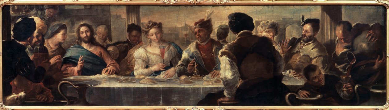 17世纪的迦纳奇迹 作者 卢卡·乔丹奴（Luca Giordano）