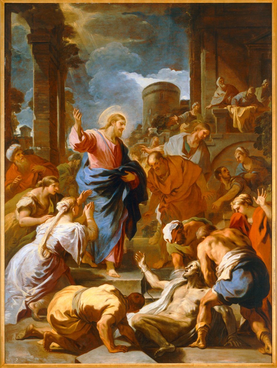 拉撒路的复活10033816 ... 作者 卢卡·乔丹奴（Luca Giordano）