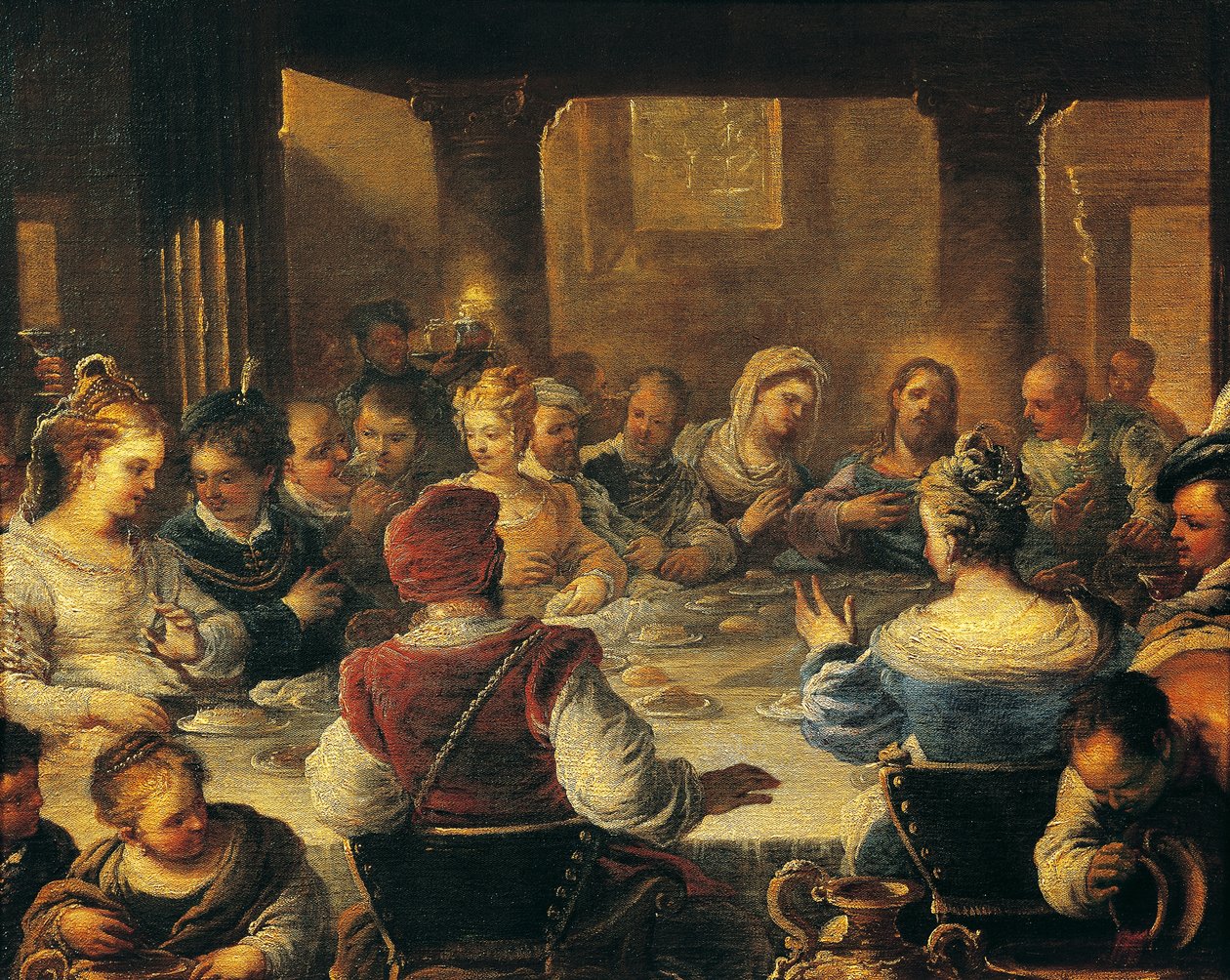 迦纳的婚礼 作者 卢卡·乔丹奴（Luca Giordano）