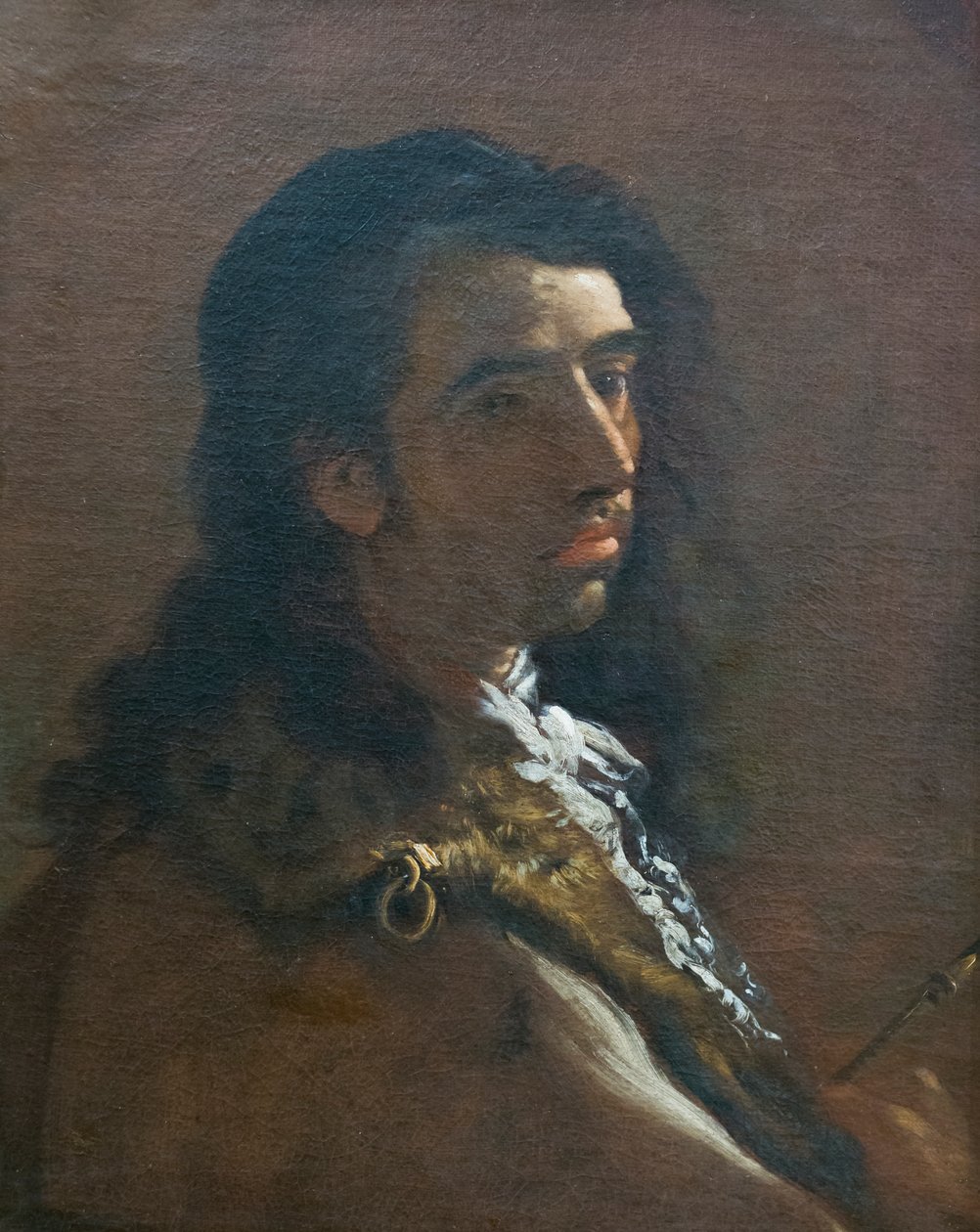青春自画像（布面油画） 作者 卢卡·乔丹奴（Luca Giordano）