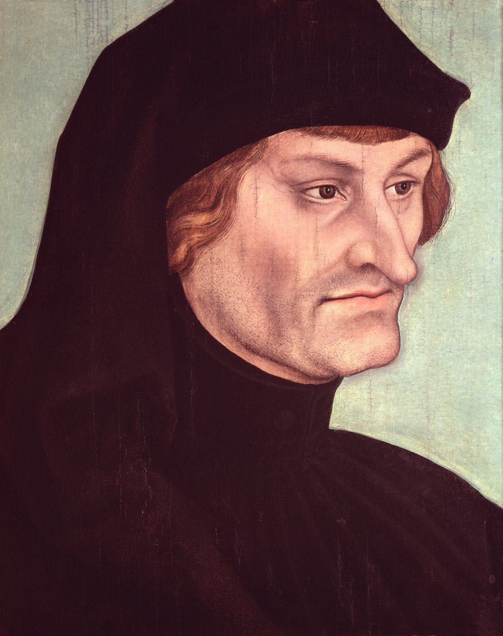 Rudolf Agricola的肖像（1444-85） 作者 卢卡斯·克拉纳赫