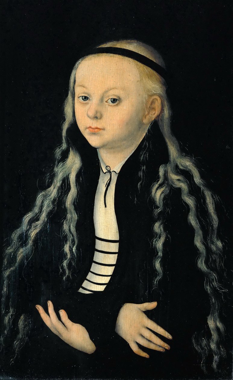 肖像，可能是Magdalena Luther 作者 卢卡斯·克拉纳赫