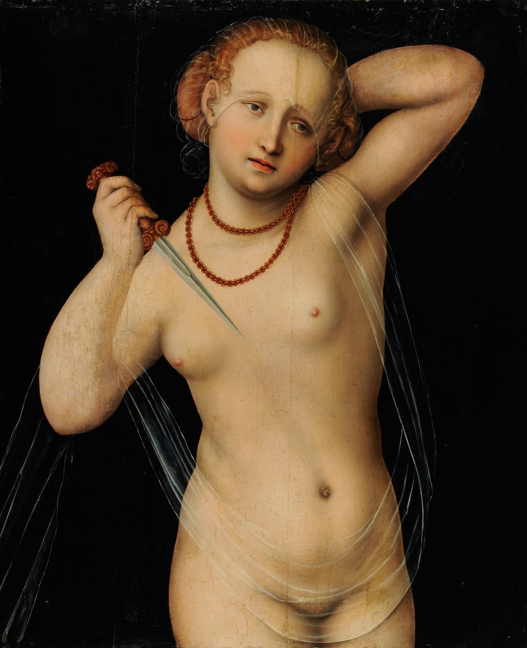 Lucretia，c.1535-40 作者 卢卡斯·克拉纳赫